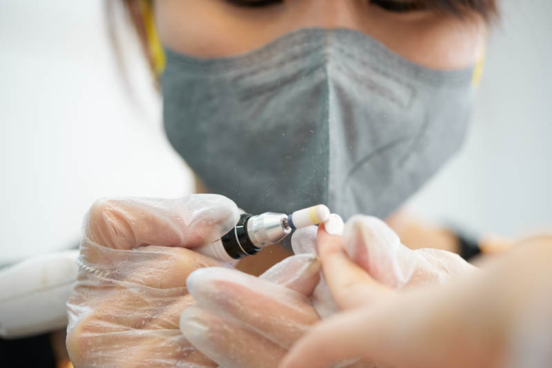 dctpro article img Nail technicians, while crafting beauty, must also prioritize their respiratory safety