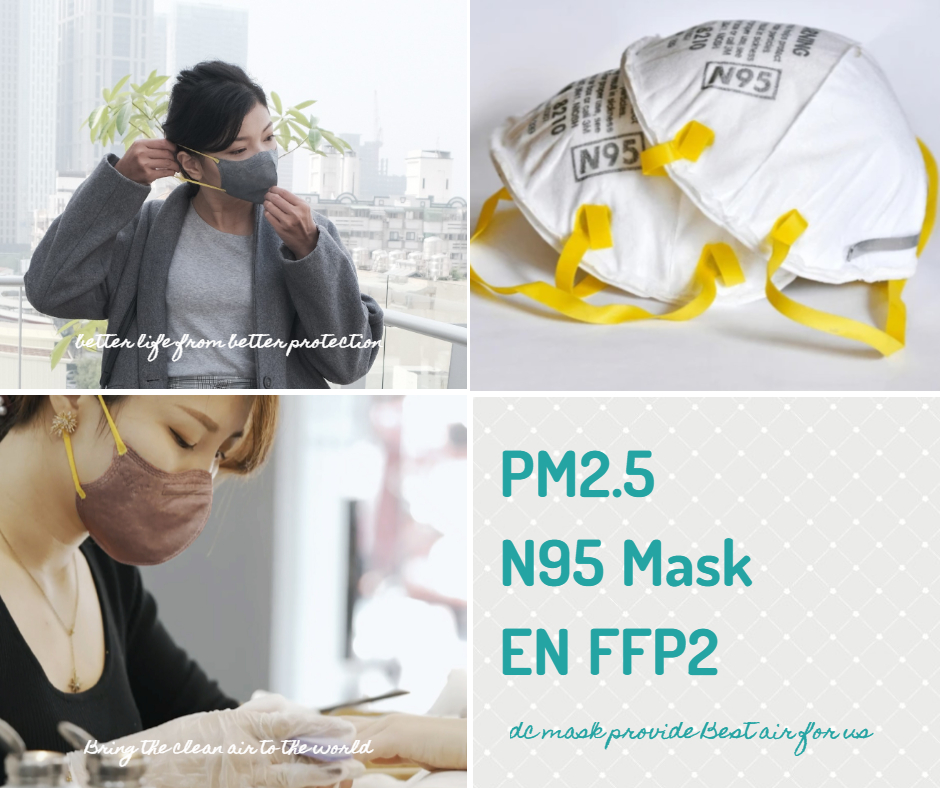 dctpro article img PM2.5空污環境該戴哪種口罩？醫用口罩、N95、PM2.5、FFP2 差在哪？該怎麼選？