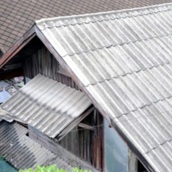 dctpro article img Asbestos becomes dangerous when it’s disturbed — through breakage, renovations, or weather damage — releasing microscopic fibers into the air. These fibers, like fiberglass, are extremely fine and sharp, but invisible to the naked eye.